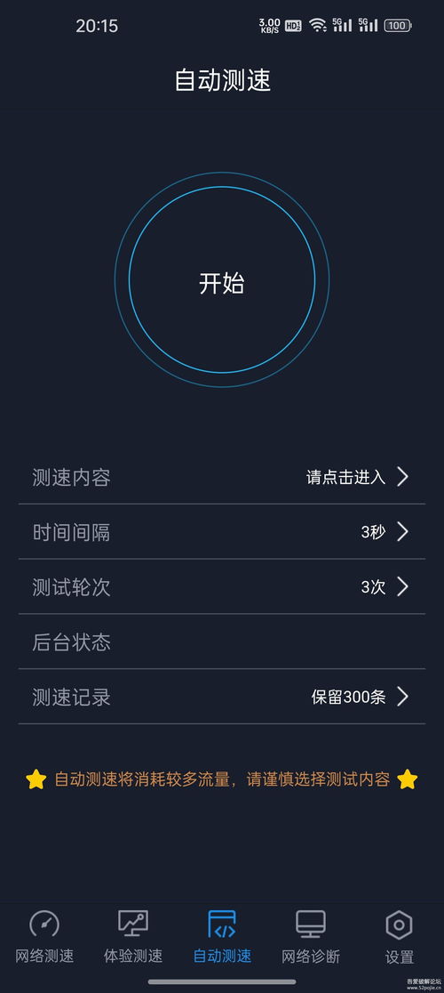 全球网测4.3.1,比花瓣更快测满速的软件